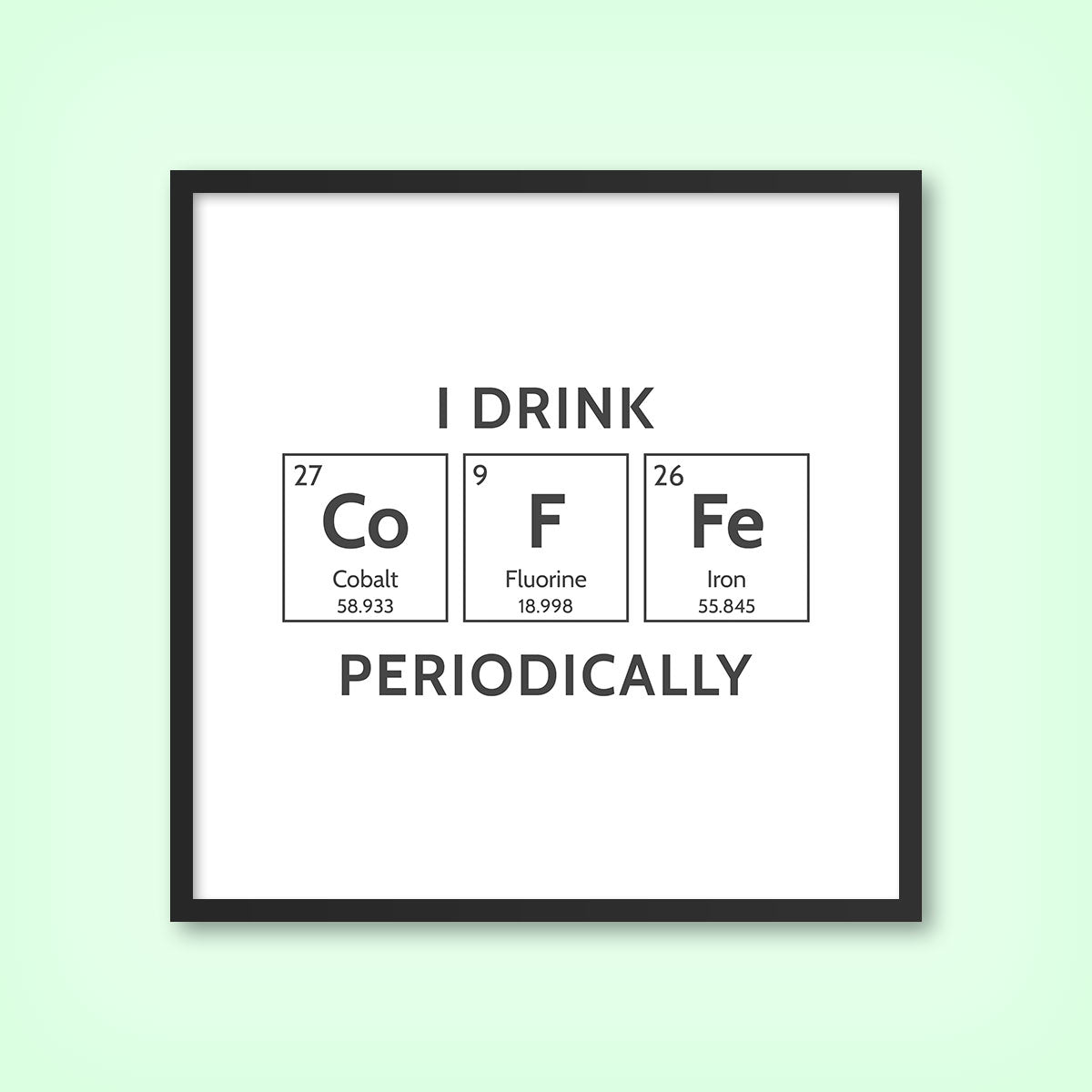 COFFEE (Elements) 1 - New Art Print by doingly