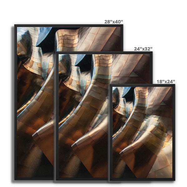 Exuberance Encased 8 - Architectural Canvas Print by doingly