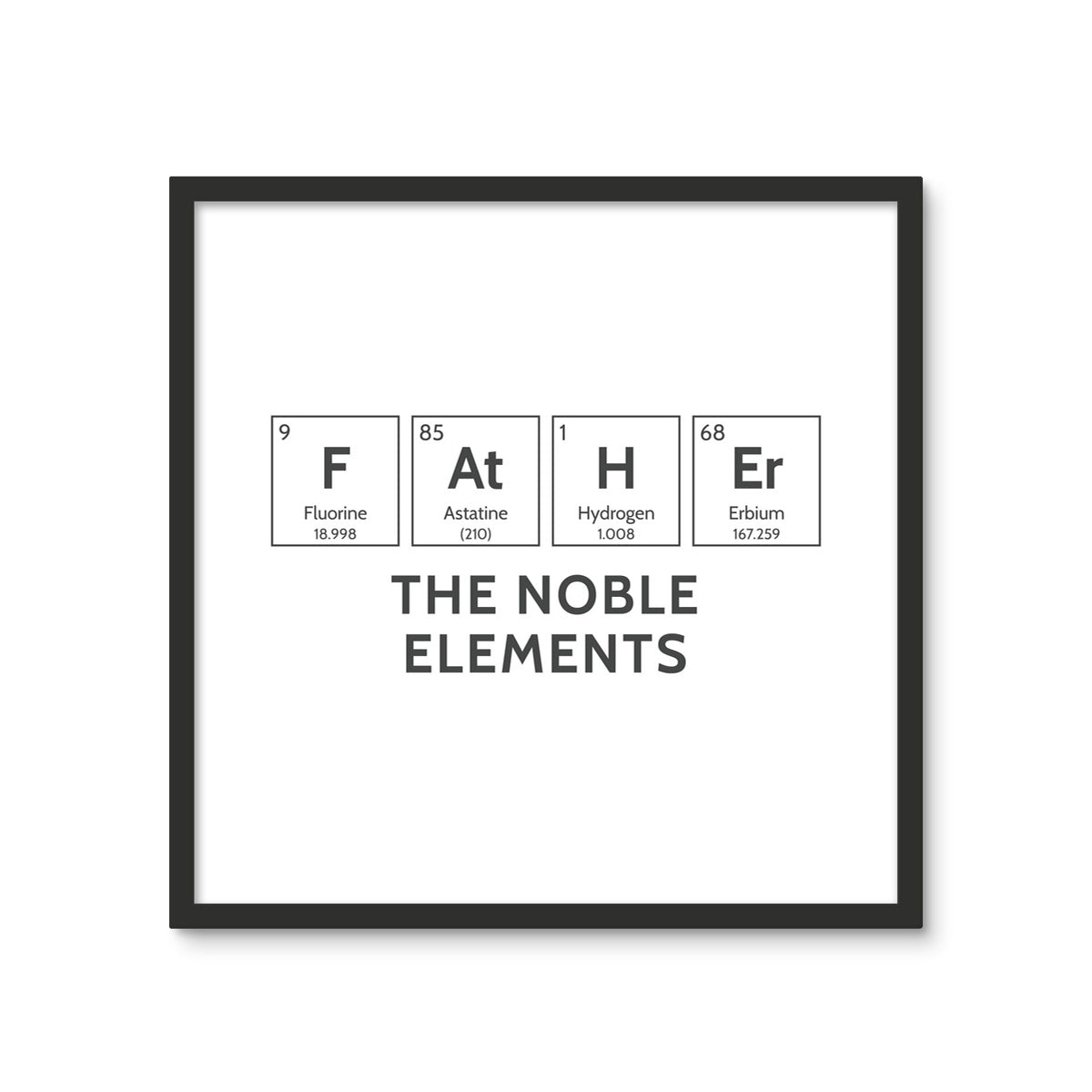 FATHER (Elements) 3 - New Art Print by doingly