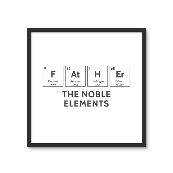 FATHER (Elements) 3 - New Art Print by doingly