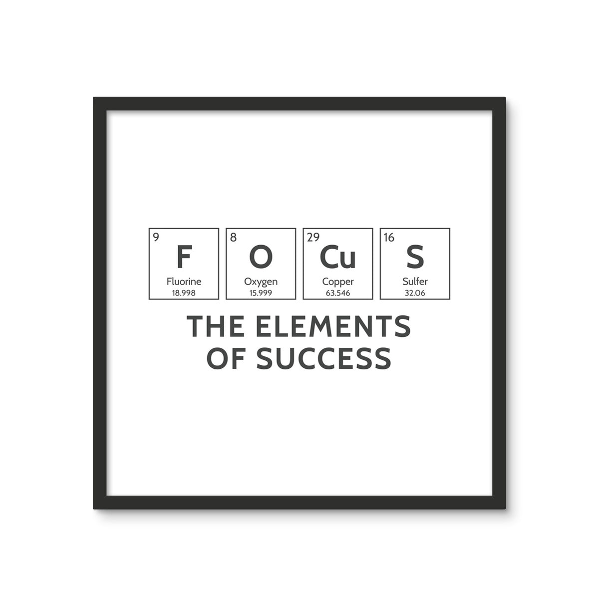 FOCUS (Elements) 3 - Tile Art Print by doingly