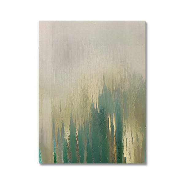 Green & Yellow Pull 10 - Abstract Canvas Print by doingly