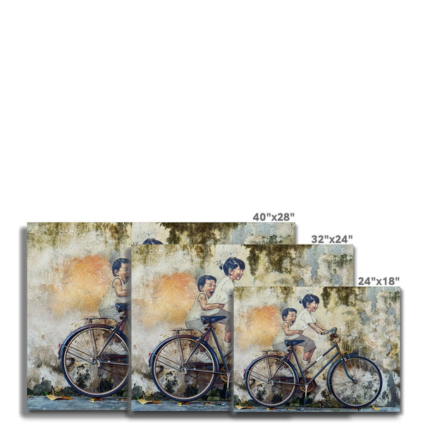 Hang On 6 - New Canvas Print by doingly