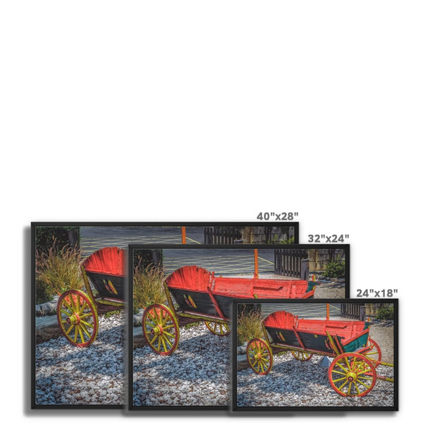 Hauled 8 - Farm Life Canvas Print by doingly