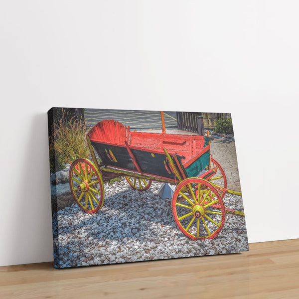 Hauled 1 - Farm Life Canvas Print by doingly