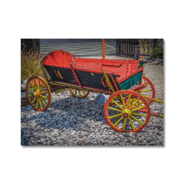 Hauled 2 - Farm Life Canvas Print by doingly