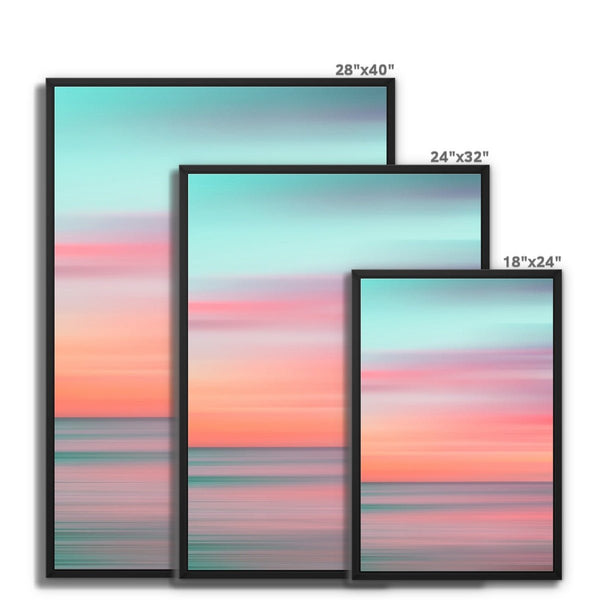 Hues at Breaker's Bay 8 - Abstract Canvas Print by doingly