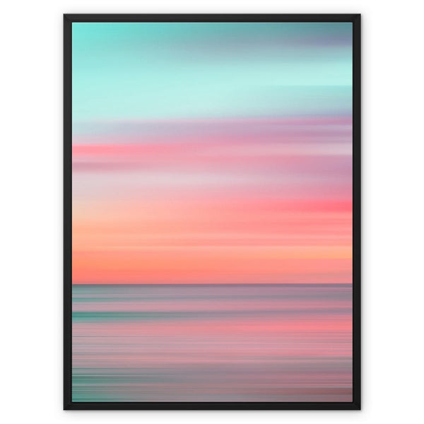 Hues at Breaker's Bay 7 - Abstract Canvas Print by doingly