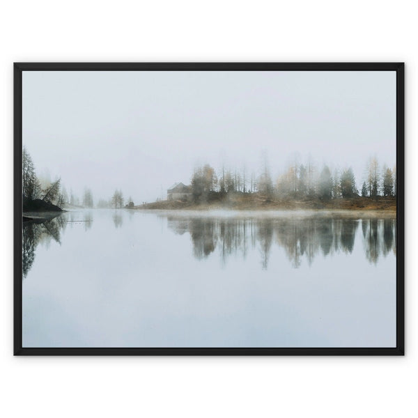 Hushed Morning 3 - Landscapes Canvas Print by doingly