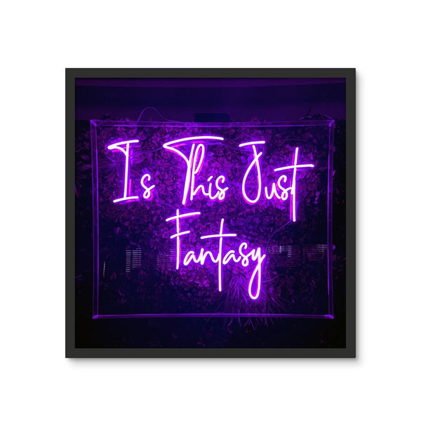 Just Fantasy (Neon Tile) 3 - Tile Art Print by doingly