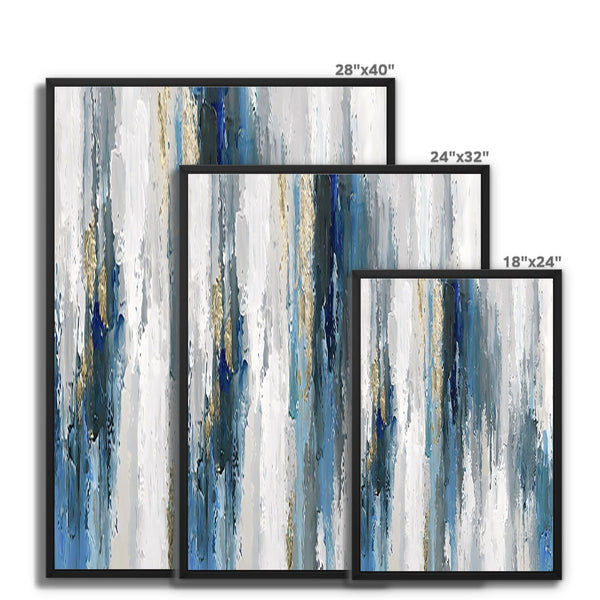 Mercury Whispers - Abstract Canvas Print by doingly