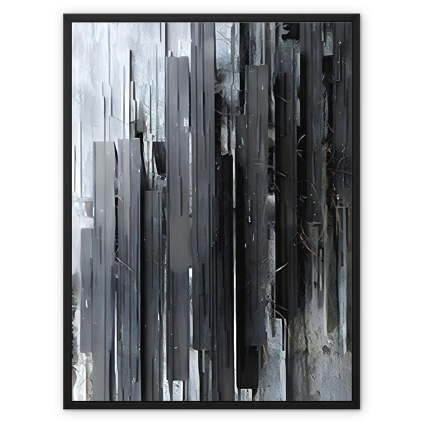 Mine Shaft 3 - Abstract Canvas Print by doingly