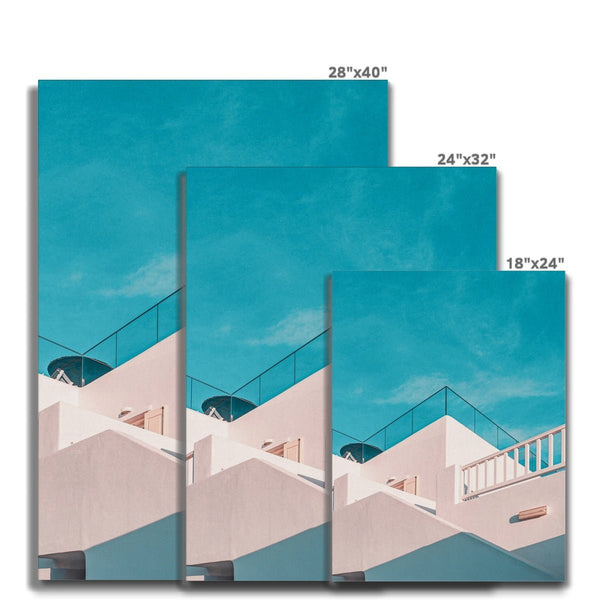 Modern Means 6 - Architectural Canvas Print by doingly