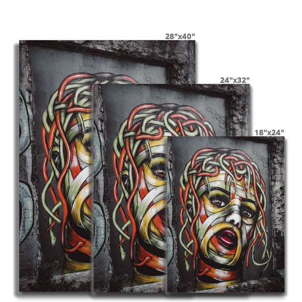 Mumdusa 6 - Street Art Canvas Print by doingly