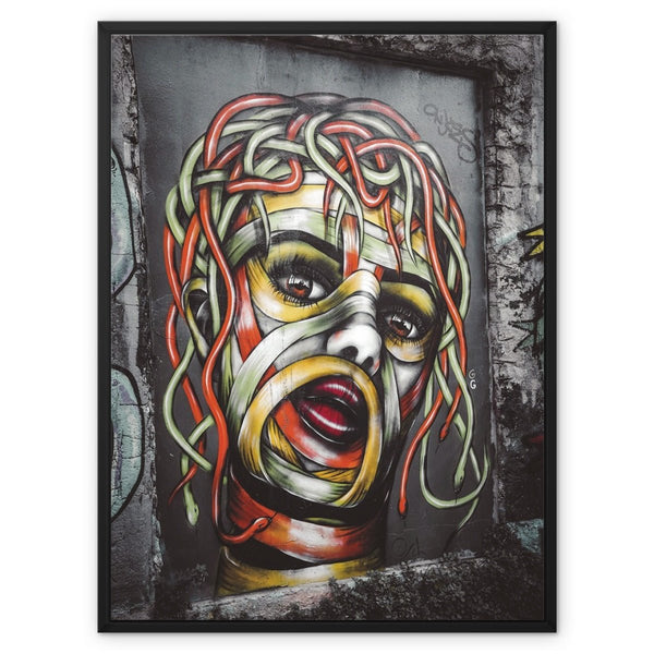 Mumdusa 7 - Street Art Canvas Print by doingly