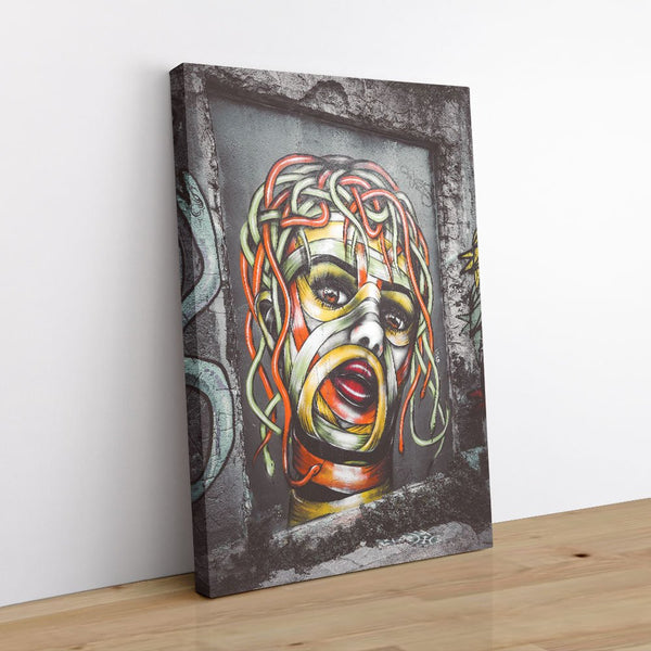 Mumdusa 1 - Street Art Canvas Print by doingly