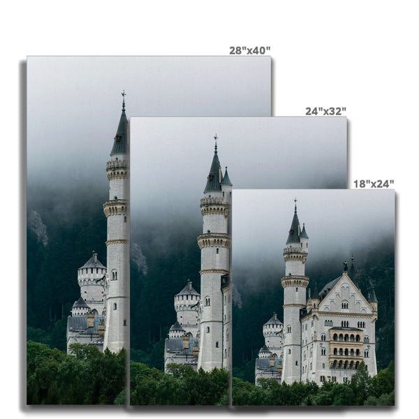 Neuschwanstein 6 - Landscapes Canvas Print by doingly