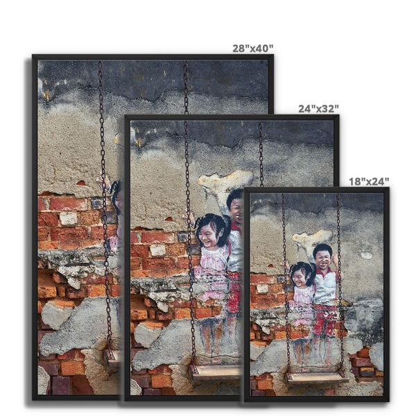 Play Time 8 - Street Art Canvas Print by doingly