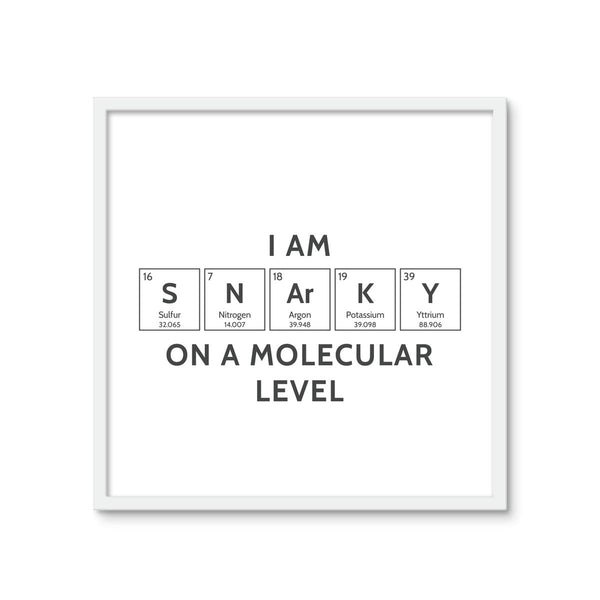 SNARKY (Elements) 2 - Tile Art Print by doingly