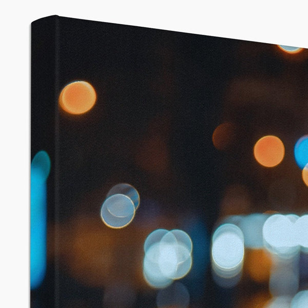 Lumina City 3 - Close-ups Canvas Print by doingly