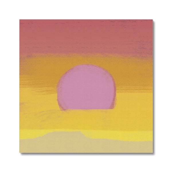 Sunrise 02 2 - Abstract Canvas Print by doingly