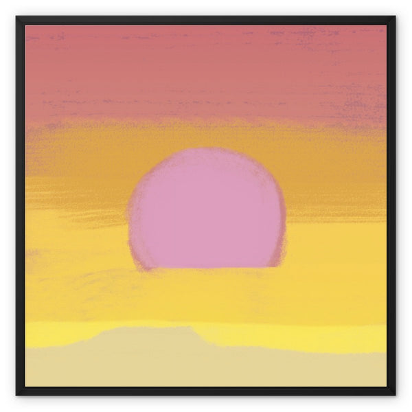 Sunrise 02 3 - Abstract Canvas Print by doingly