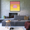 Sunrise 02 7 - Abstract Canvas Print by doingly