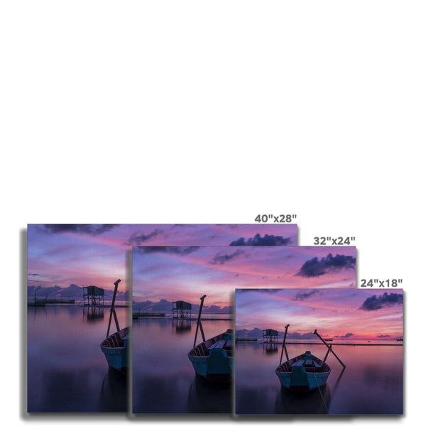 Tranquil Waters 6 - Landscapes Canvas Print by doingly