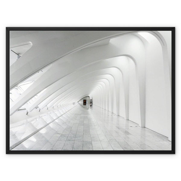 Welcome To 3 - Architectural Canvas Print by doingly